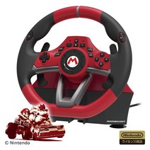 닌텐도 스위치 마리오 카트 레이싱 핸들 휠 DX 프로, 1개