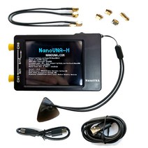 휴대용 소형 스펙트럼 분석기 10khz -1.5ghz nanovna-h 2.8 터치스크린 네트워크 디지털 터치스크린 안테나, 협력사