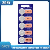 원격조정 리모컨 소니 CR2032 DL2032 ECR2032 5004LC BR2032 3V 리튬 배터리 원격 제어 시계 자동차 키 버튼 셀 5-30 개, 01 5PCS