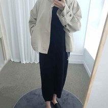 4colors 보들보들 컬러 소프트 간절기 봄 가을 브이넥 반팔 7부 칠부 롱 맥시 니트 원피스