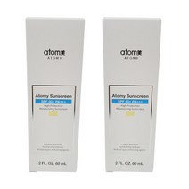 애터미 선크림 베이지 60ml 1+1 강력한 자외선 이중 차단