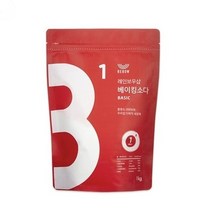 레인보우샵 베이킹소다 베이직, 1kg, 2개