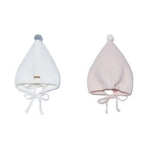 [밍크뮤][AK평택][밍크뮤]쭈글이퀼팅모자 32C70-010-01, 색상:아이보리|사이즈:40, 단품