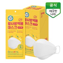 [깨끗한나라] 황사방역용 마스크 KF94 소형 40매(개별포장)