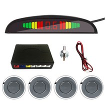 차량용 후방감지센서 디지털 후방감지기자동차에 대 한 스마트 Parktronic LED 디스플레이 감지기 시스템, 03 GRAY_01 기타
