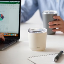 킨토 투 고 텀블러 240ml 360ml 보온 보냉컵, 01투고텀블러 240ml-화이트