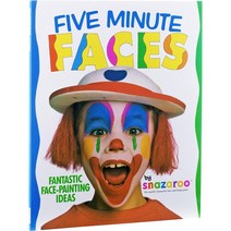 영국 스나자루 페이스 페인팅 물감 (옵션선택필수), 41. 디자인북-Five Minute Faces