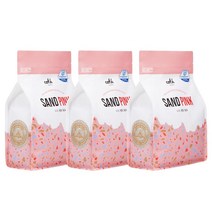 ITF 꼬뜨 고양이 벤토나이트 모래 핑크 6kg 3입, 꼬뜨 벤토나이트모래 핑크 6kg 3입(박스)