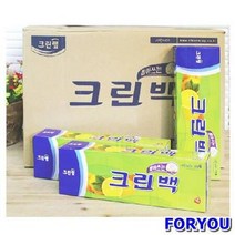 ForU172 크린백 300매12개 위생팩 위생롤백 롤백 비닐백 위생백, 상세페이지 참조