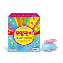 종이나라 모양/펀치 대/모양펀치/2.6cm/택1, 선택:나비