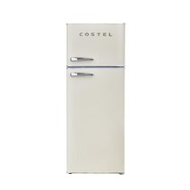 코스텔 213L 클래식 레트로 냉장고 CRS-215GAIV 아이보리, 단품