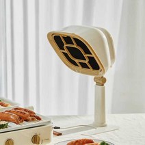 식당집진기 테이블 냄새제거 휴대용 연기 환기 캠핑, 화이트