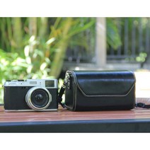 컴팩트카메라 가죽파우치 M [리코GR3 소니RX100 ZV1 캐논G7X Mark3전용], M2, 블랙
