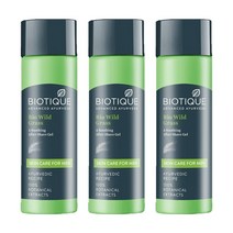 바이오티크 Biotique 남성용 애프터 쉐이브 젤 면도 후 스킨로션 120ml x 3개