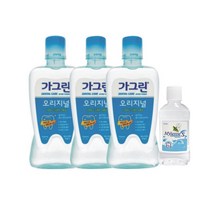 가그린 오리지널750ml:3개+마이센스가글300ml:1개, 1개