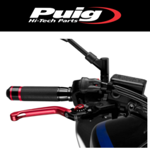 [PUIG 레버 3.0] SUZUKI DL250 V-STROM (17-) GSX-S750 (17-21) SV650X (16-) 폴딩 레버, 110/5455N(브레이크), V(그린), P(실버)