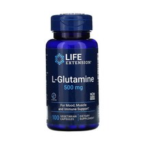 라이프익스텐션 L 엘 글루타민 아미노산 500mg 100캡슐