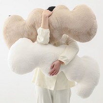 YAPOGI 소프트 구름송이 바디필로우, 그레이, 그레이