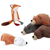 대형 모찌 인형 바디필로우 안고자는 베개 쿠션, 5 잠자는 북극곰 80cm
