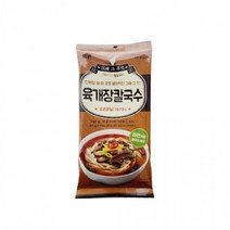 진공 숙성 반죽 얼큰 칼칼한 육개장 칼국수 가공식품, 샘표 육개장칼국수(1인분)