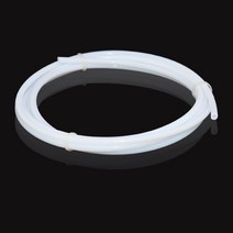 테프론튜브 테프론 호스 1.753.0mm 필라멘트 3d 프린터 부품 용 ptfe 튜브 테플론토 파이프 j 헤드 hotend reprap rostock bowden 점적테이프, 5m 4x6mm, 하얀색