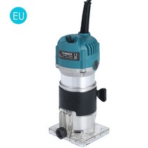 trimmer 트리머 루터기 목공구 220v 800w 전기 라우터 트림 라우터 목공 팜, eu 플러그 종이 상자