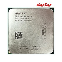 CPU AMD FX 시리즈 6100 3.3 GHz 6 코어 스레드 CPU 프로세서 FD6100WMW6KGU 소켓 AM3, 한개옵션0