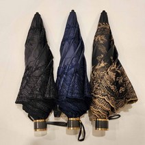 닥스 프리미엄 자수 3단 수동 암막 양산(PCT002C(로얄))