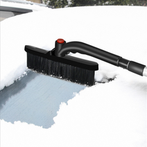 자동차 차량용 눈 브러쉬 눈빗자루 제설도구 눈치우기 성에제거기, 1개