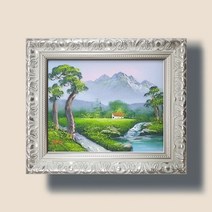 돈들어오는그림 번영의 소나무 그림 풍수지리액자 고급3호