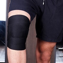 발꿈치 무릎 보호대 역도 탄성 붕대 무릎 보호대 1 개 장비 랩 지원 패드 받침대 피트니스 농구 배구