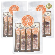 라이브잇 참좋은간식 꼬치꼬치 강아지 간식 4p, 39개, 100g, 오리 + 북어 혼합맛