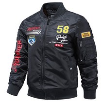 야구 잠바 웨스턴 베이스볼 점퍼 남자 육군 녹색 비행 윈드 브레이커 폭격기 빅사이즈