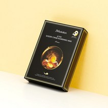 제이엠솔루션 액티브 골든 캐비어 너리싱 마스크팩 프라임 (10매) / 고보습 고영양 3중히아루론산 24K골드함유, 10매입, 4개