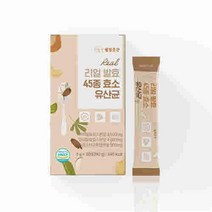 리얼 발효효소 유산균 45종 30포 15곡 천연 소화 아밀라아제 프로테아제 프리 프로바이오틱스 신바이오틱스 구절초 우슬 보스웰이아 HACCP 속이더부룩한분 탄수화물분해 단백질분해, 3g