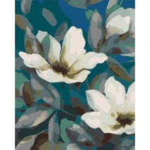 Watgl diy 유화그리기 40 x 50 cm, 020 꽃