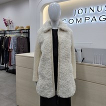 꼼빠니아 꼼빠니아 양모 집업 코트 CCBW1WFU200