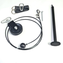 보드미 등운동기구 랫플 레풀 랫풀 렛풀다운그립 케이블크로스오버머신, [색상]본상품