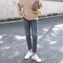 리블리크 라일 밴딩 데님 팬츠_RB4SP001