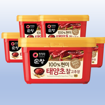 청정원순창 100% 현미 태양초 찰고추장, 900g, 1개