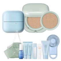 라네즈 워터뱅크 블루히알루로닉크림50ml[중 건성용]+네오 쿠션, 매트 17N