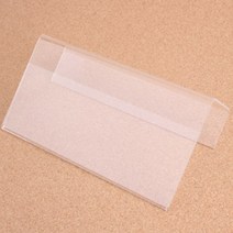 아크릴 파티션 명패 이름표 단면 꽂이 안내 쇼케이스, 65mm