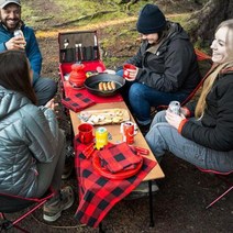 (아이캠퍼 아이캠퍼 아이옥스 척박스 키친박스 캠핑테이블 레드 레드/아이캠퍼/키친박스/척박스/캠핑테이블/아이옥스