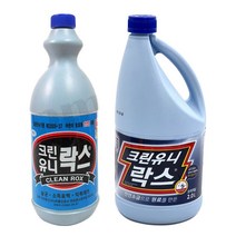 크린유니 락스 1L 2L 소독 살균 표백 얼룩 청소 세정제 악취 제거