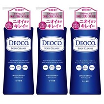 Deoco Body Cleanse 데오코 데오드란트 바디 클렌징 11.8oz(350ml) 3팩