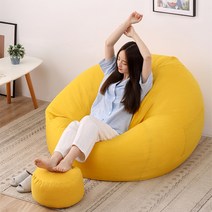 빈백 마약쿠션 의자 1인용쇼파, I