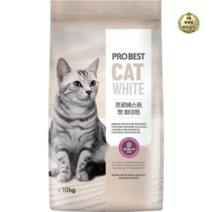 라이브잇 프로베스트 캣 화이트 올라이프 건식사료, 12개, 10kg, 오리