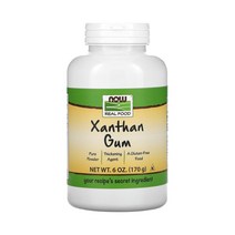 NOW Foods 나우푸드 리얼푸드 잔탄 검 170g Xanthan Gum 파우더 분말 가루 비건, 1개