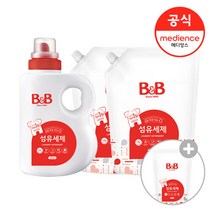 비앤비) 세제 1.5L(용1+리2)+800ml(유연제)1팩_V144