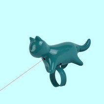 고양이 상호작용 손가락 끝 장난감 애완 동물 실내 펜 빨간 점 빛 재미 있은 체이서 스틱, [03] Green Laser Cat